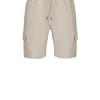 Uomo Bomboogie Bermuda & Shorts>Bermuda Con Tasche In Felpa In Cotone Organico