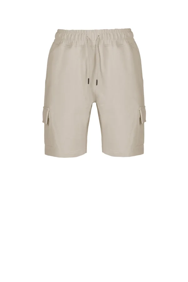 Uomo Bomboogie Bermuda & Shorts>Bermuda Con Tasche In Felpa In Cotone Organico