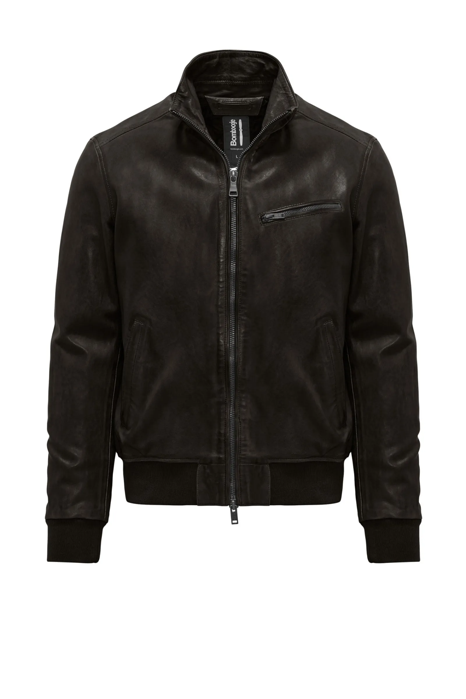 bomber_in_pelle_foo_4.webp Uomo Bomboogie Giacche In Pelle>Bomber In Pelle Foo