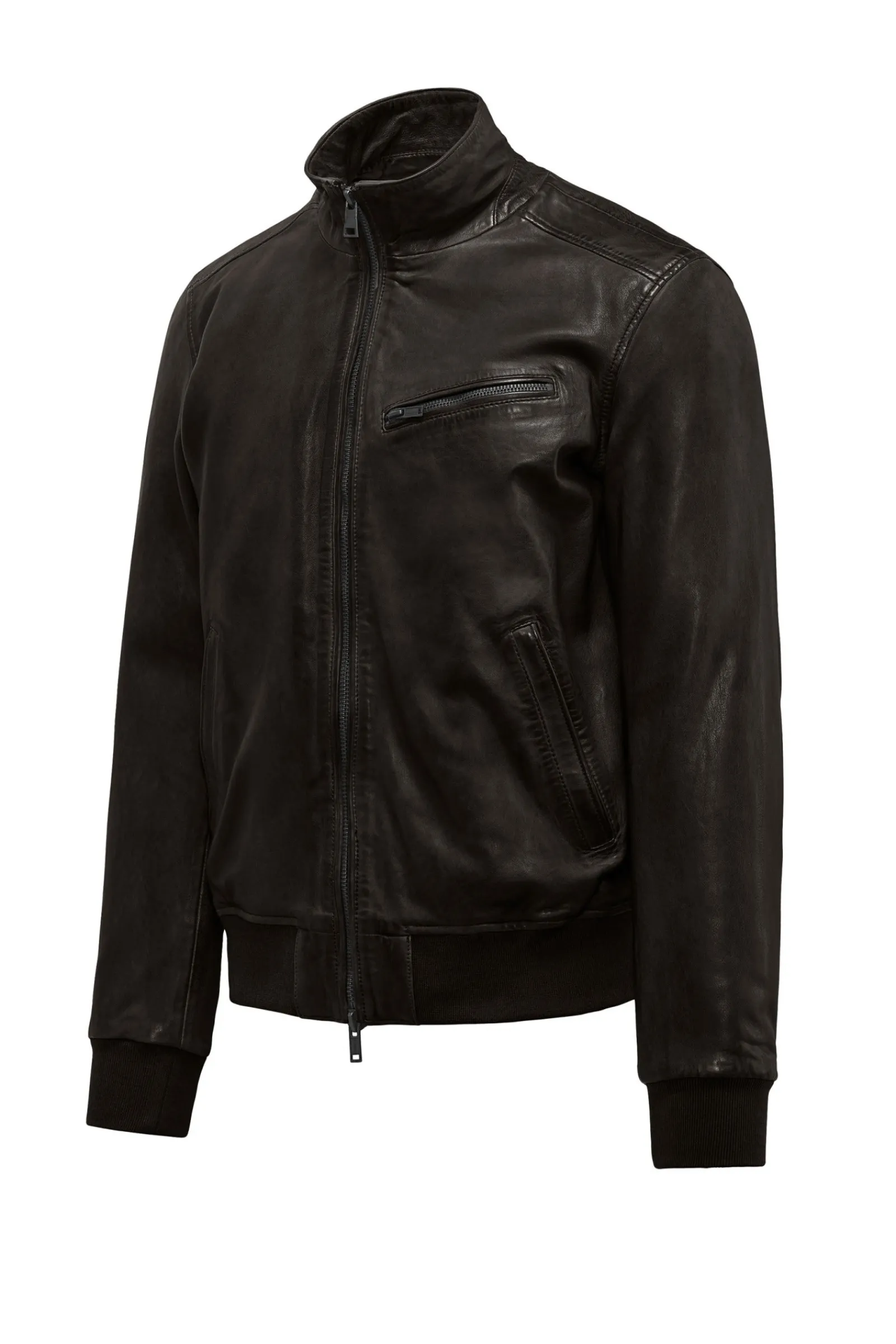 bomber_in_pelle_foo_6.webp Uomo Bomboogie Giacche In Pelle>Bomber In Pelle Foo