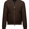 Uomo Bomboogie Giacche In Pelle>Bomber In Pelle Jams