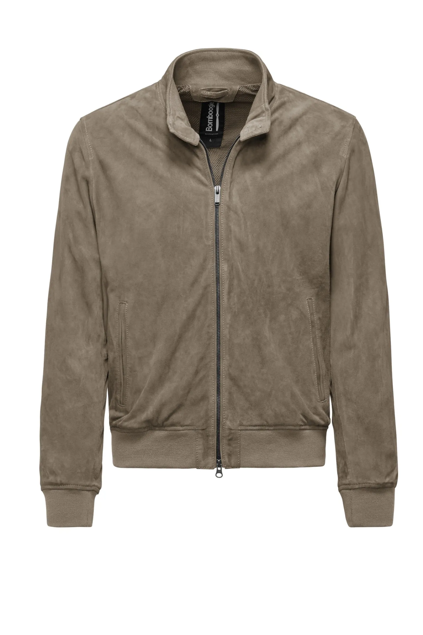 bomber_in_pelle_scamosciata_friz_5.webp Uomo Bomboogie Giacche In Pelle>Bomber In Pelle Scamosciata Friz