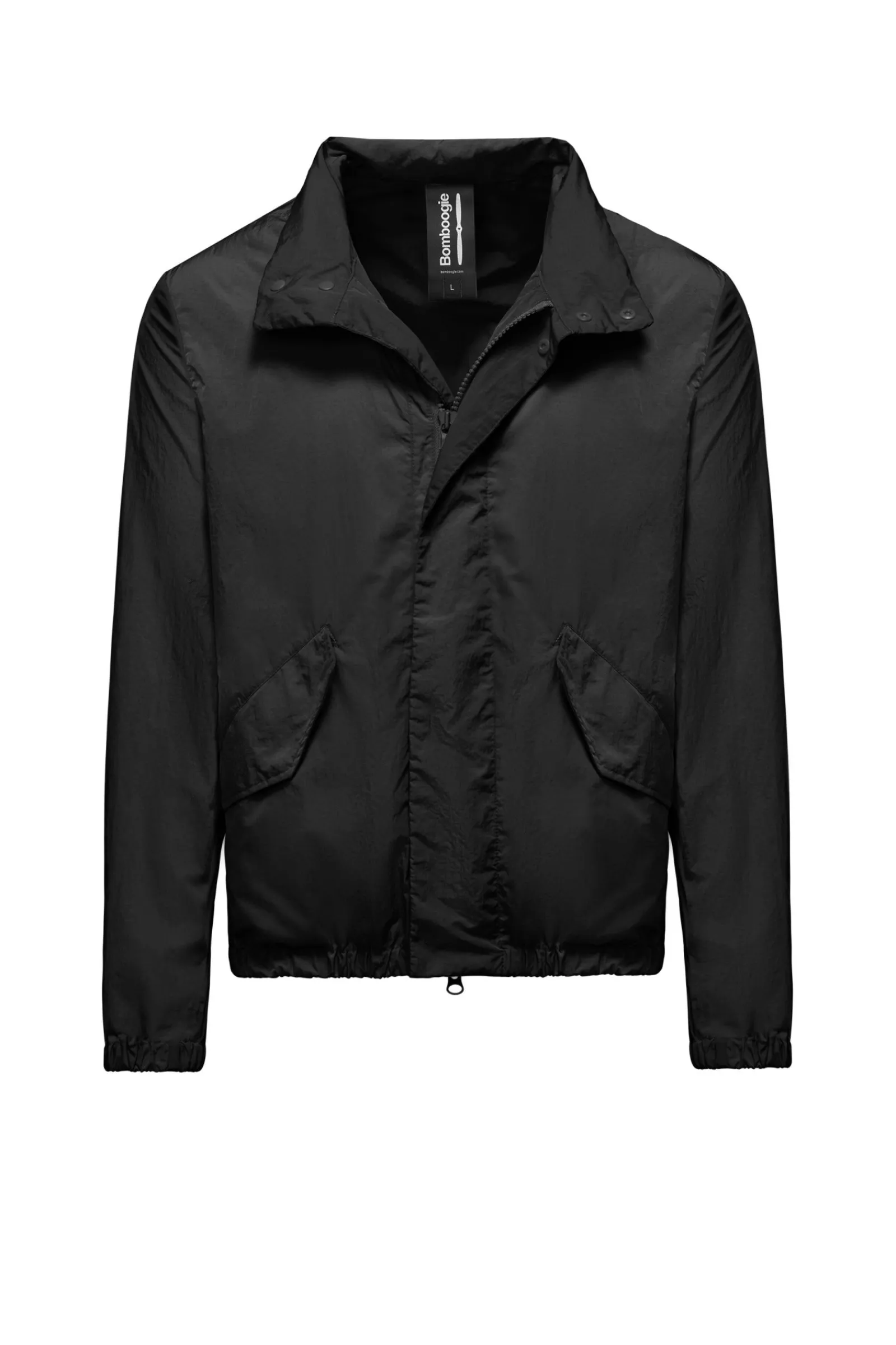 bomber_sfoderato_in_nylon_increspato_11.webp Uomo Bomboogie Bomber>Bomber Sfoderato In Nylon Increspato