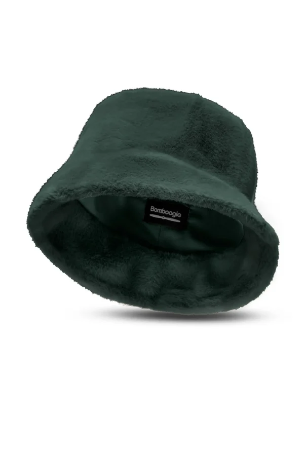 Donna Bomboogie Berretti & Sciarpe>Bucket Hat In Ecopellicia A Pelo Corto