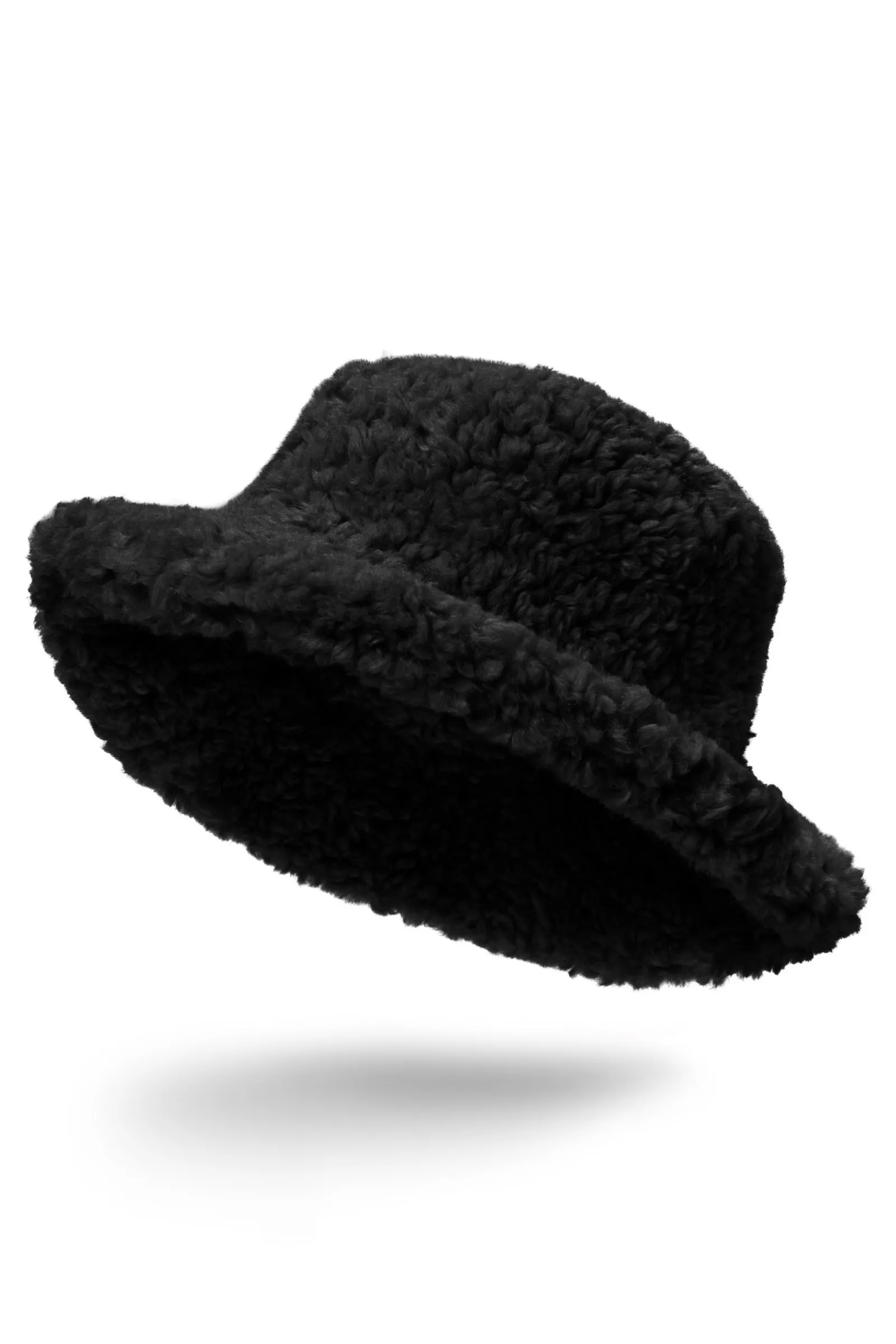 bucket_hat_in_sherpa_1.webp Donna Bomboogie Berretti & Sciarpe>Bucket Hat In Sherpa