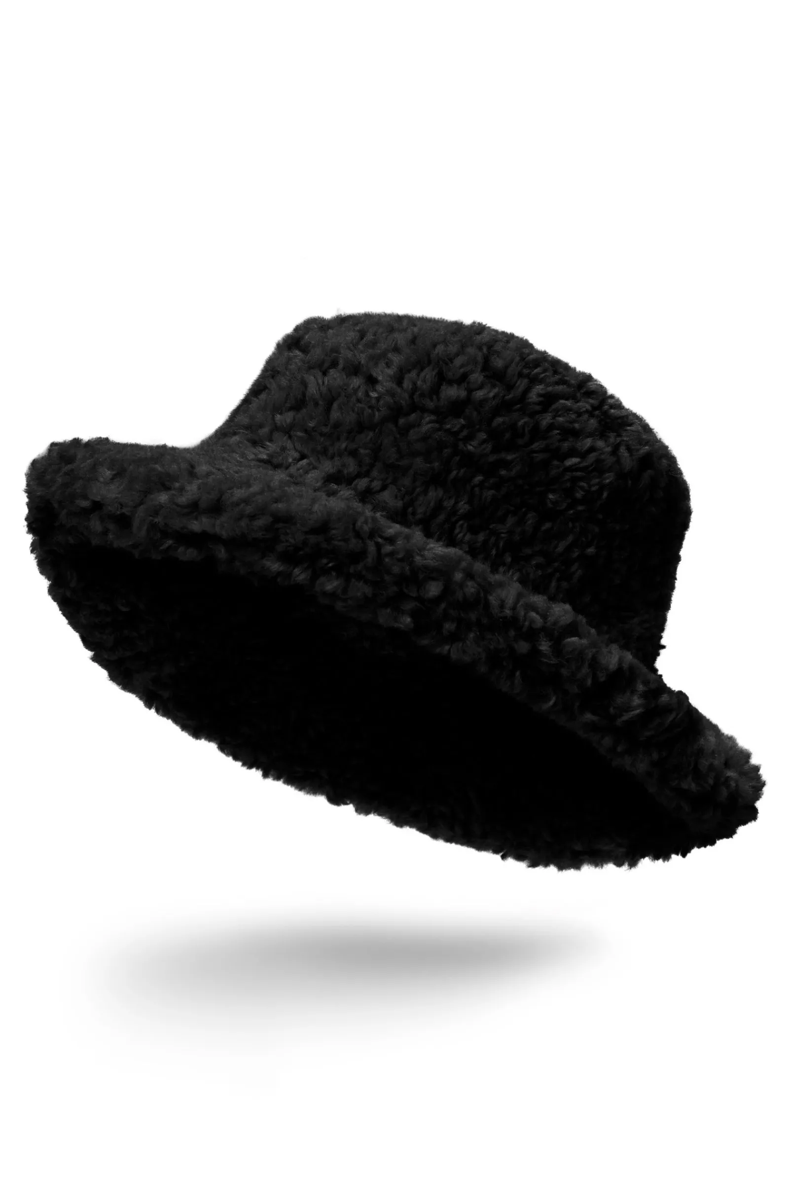 bucket_hat_in_sherpa_5.webp Donna Bomboogie Berretti & Sciarpe>Bucket Hat In Sherpa