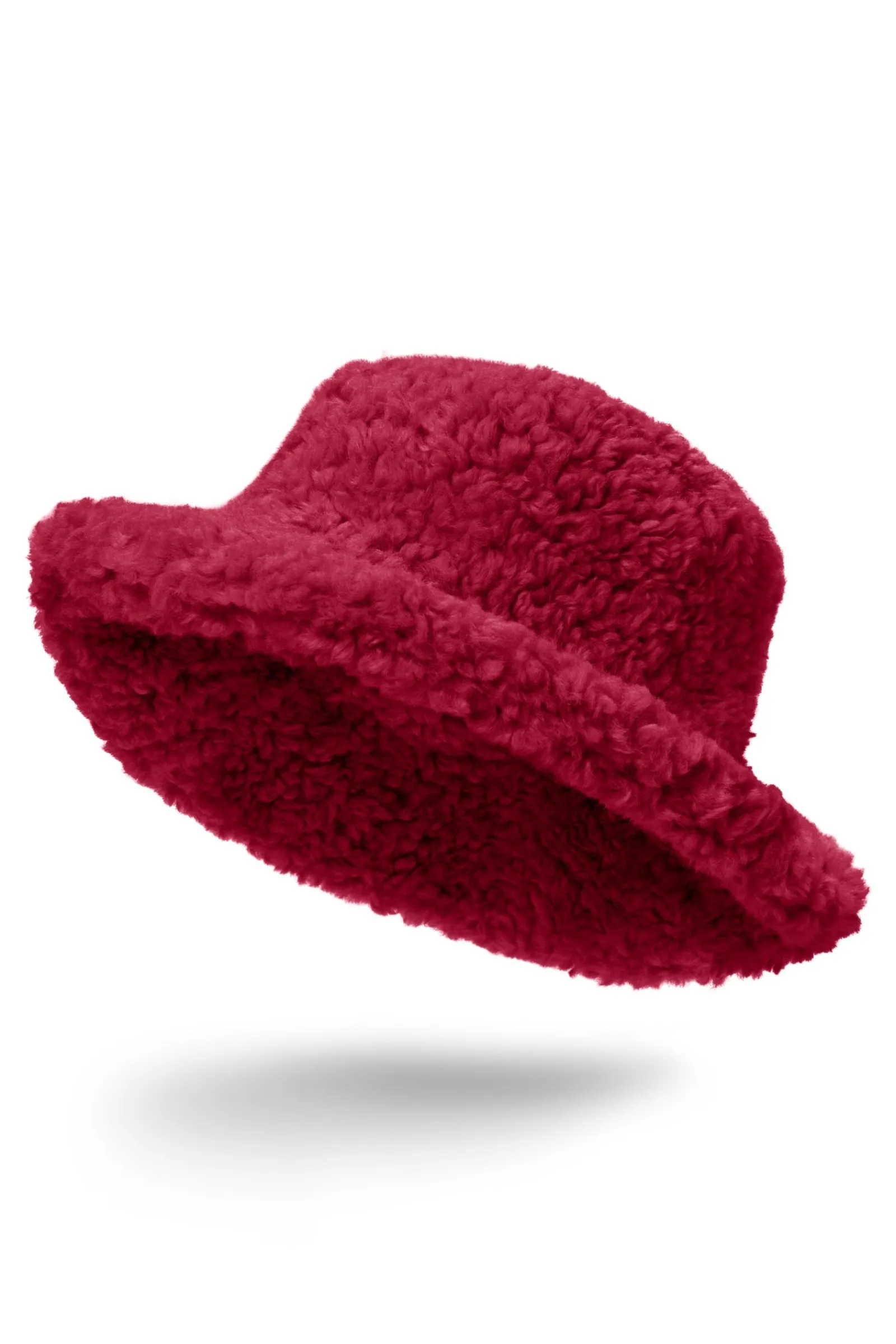 bucket_hat_in_sherpa_6.webp Donna Bomboogie Berretti & Sciarpe>Bucket Hat In Sherpa