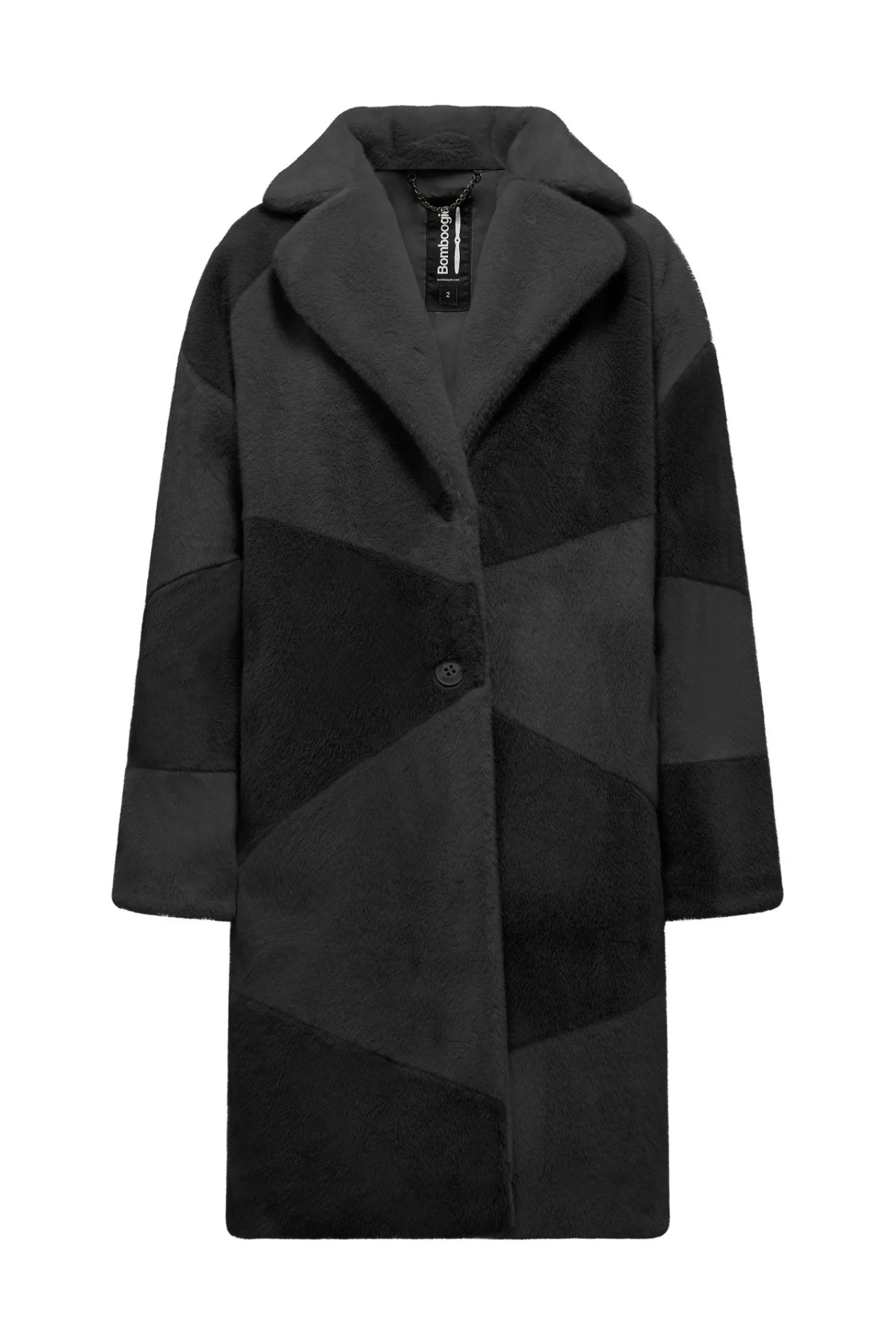cappotto_bicolore_monopetto_con_revers_14.webp Donna Bomboogie Cappotti>Cappotto Bicolore Monopetto Con Revers