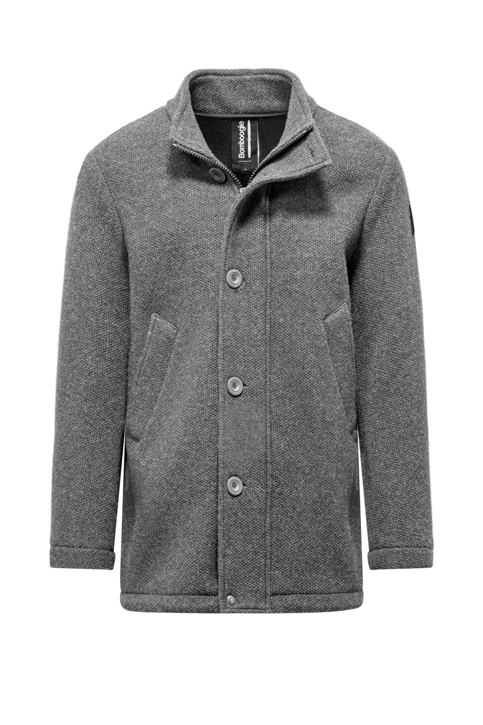 cappotto_in_lana_cotta_collo_alto_0.webp Uomo Bomboogie Cappotti>Cappotto In Lana Cotta Collo Alto