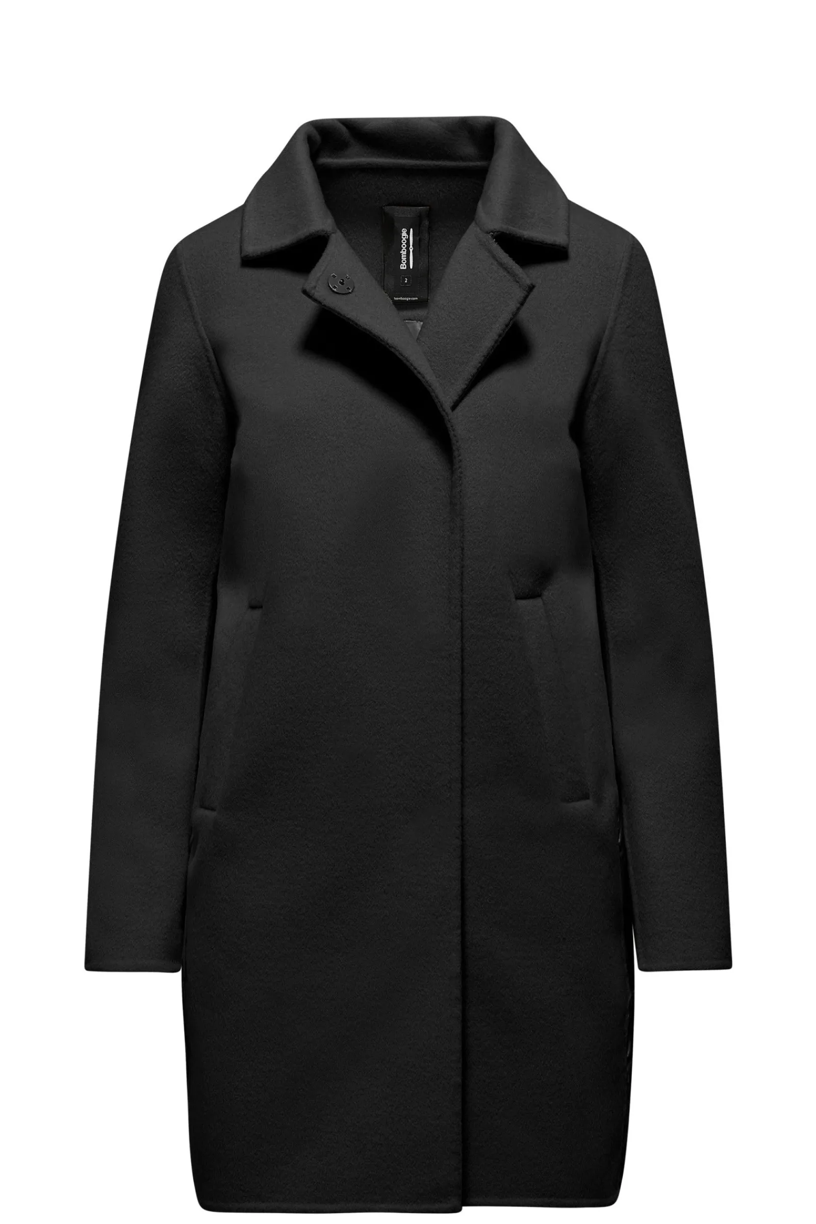 cappotto_in_panno_di_lana_e_nylon_4.webp Donna Bomboogie Cappotti>Cappotto In Panno Di Lana E Nylon