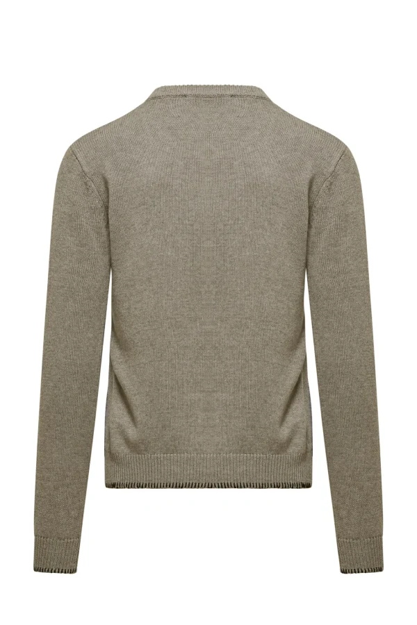 Uomo Bomboogie Maglioni & Pullover>Cardigan Girocollo Con Zip