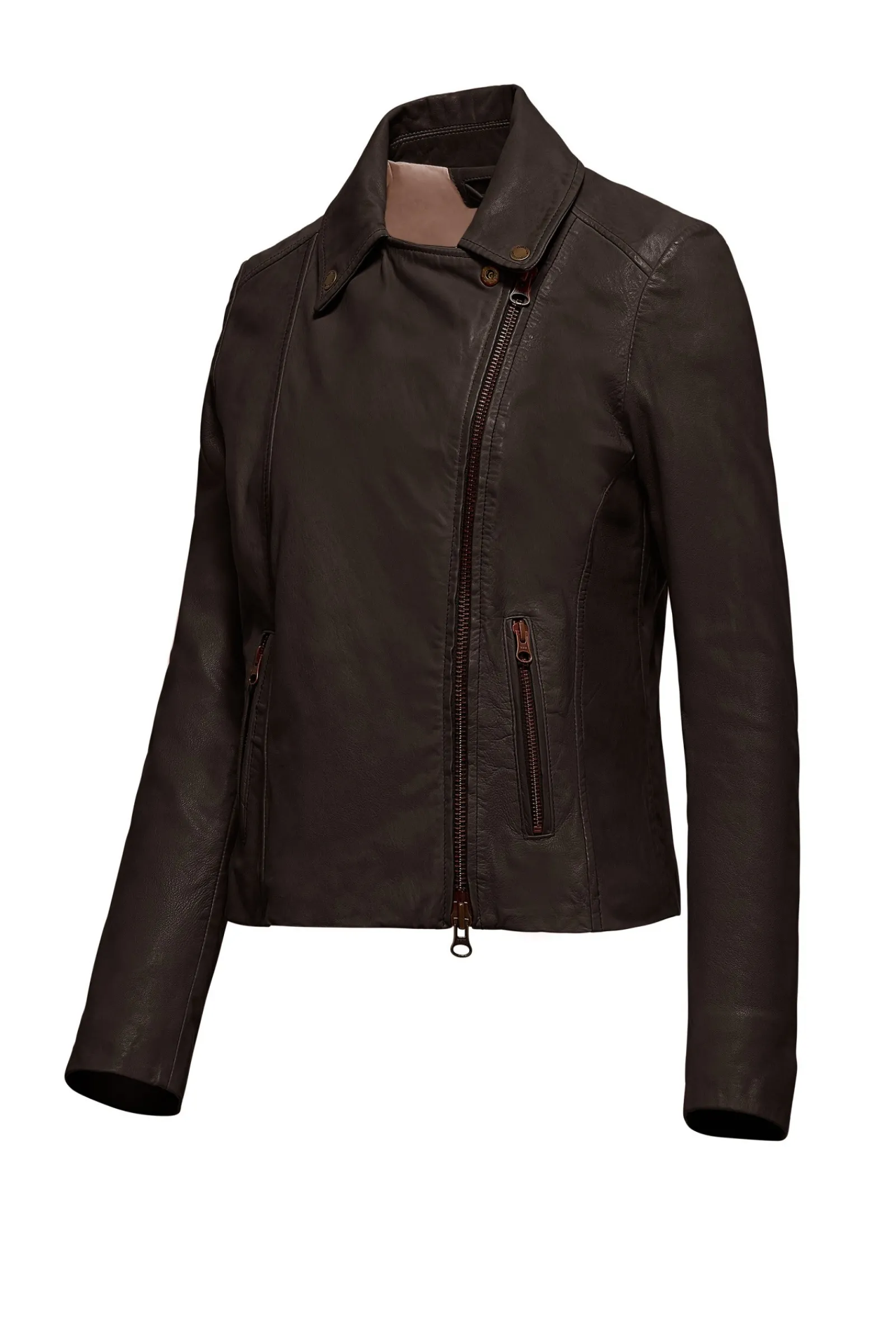chiodo_in_pelle_tiss_1.webp Donna Bomboogie Giacche In Pelle>Chiodo In Pelle Tiss
