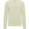 Uomo Bomboogie Maglioni & Pullover>Dolcevita A Coste In Cotone