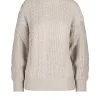 Donna Bomboogie Maglioni & Pullover>Dolcevita Fantasia A Treccia
