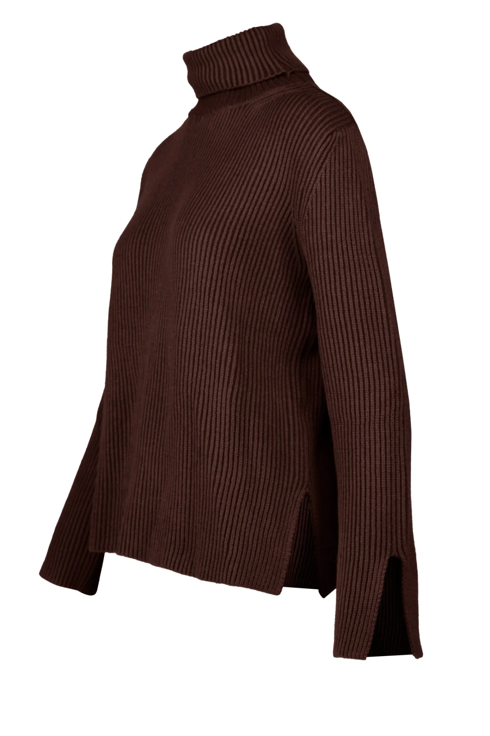 dolcevita_tricot_a_coste_in_misto_lana_16.webp Donna Bomboogie Maglioni & Pullover>Dolcevita Tricot A Coste In Misto Lana