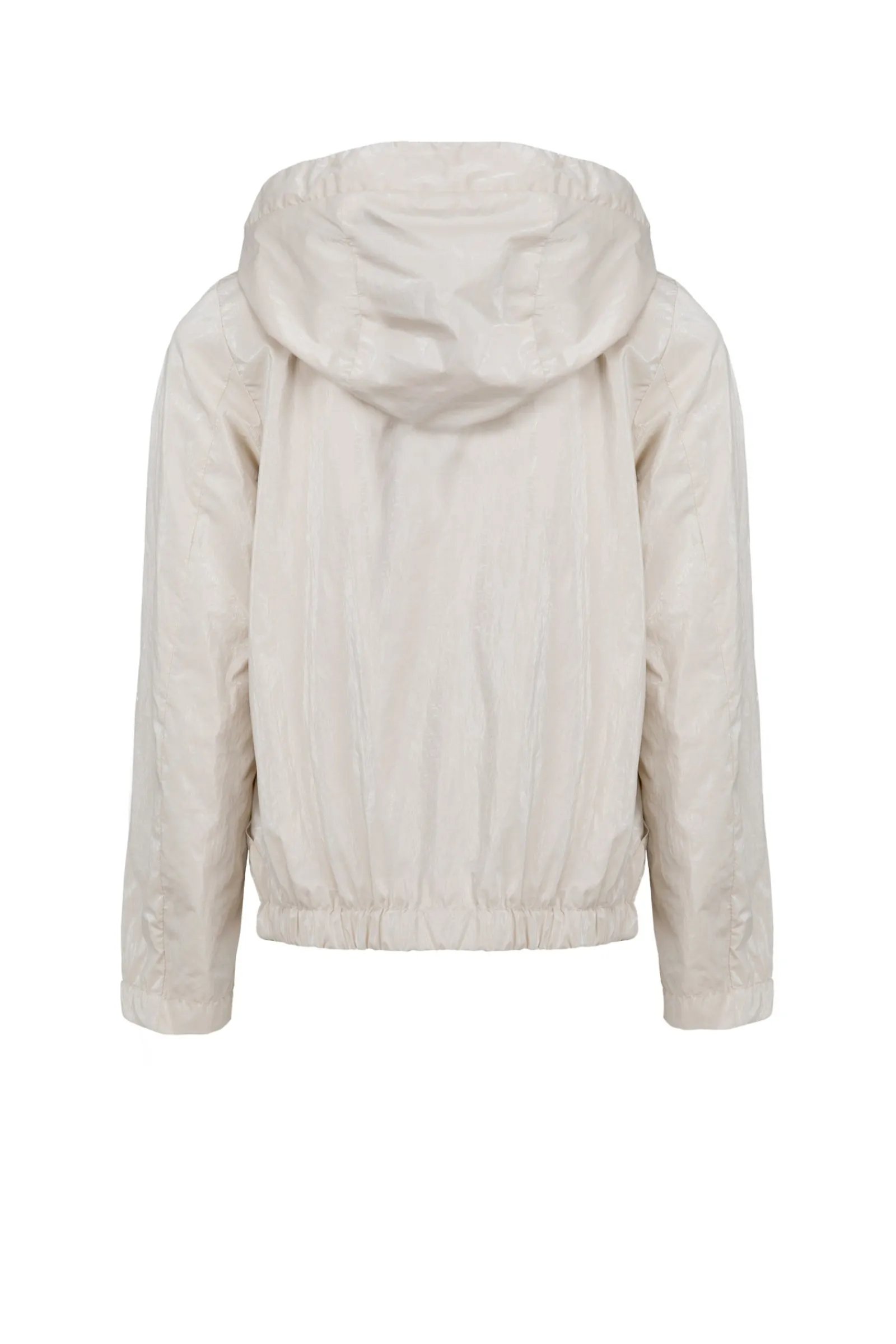 giacca_bimba_in_nylon_laminato_con_cappuccio_4.webp Bambino Bomboogie Bambina>Giacca Bimba In Nylon Laminato Con Cappuccio
