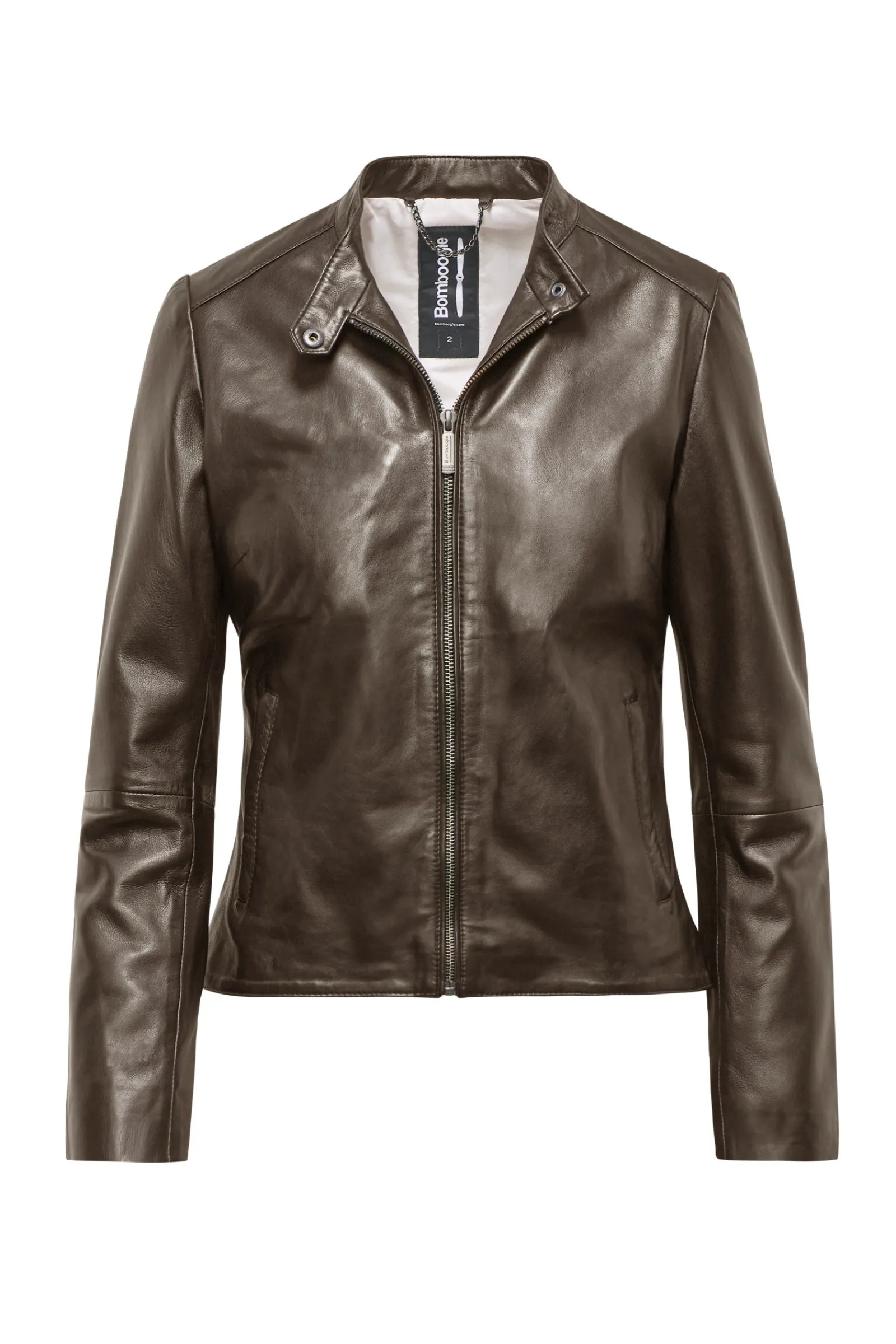 giacca_di_pelle_luxe_5.webp Donna Bomboogie Giacche In Pelle>Giacca Di Pelle Luxe