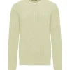 Uomo Bomboogie Maglie & Felpe>Girocollo A Coste In Cotone