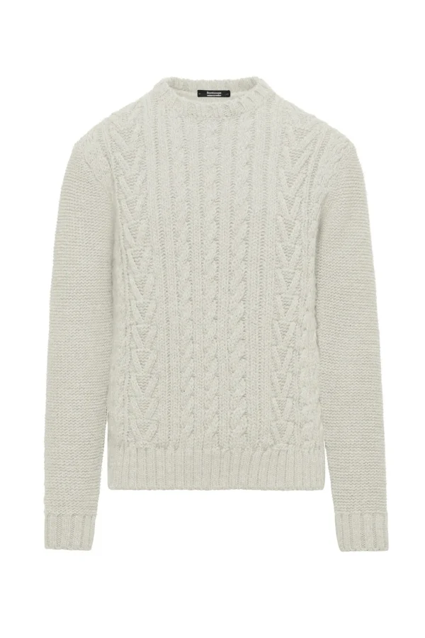 Uomo Bomboogie Maglioni & Pullover>Girocollo Misto Lana