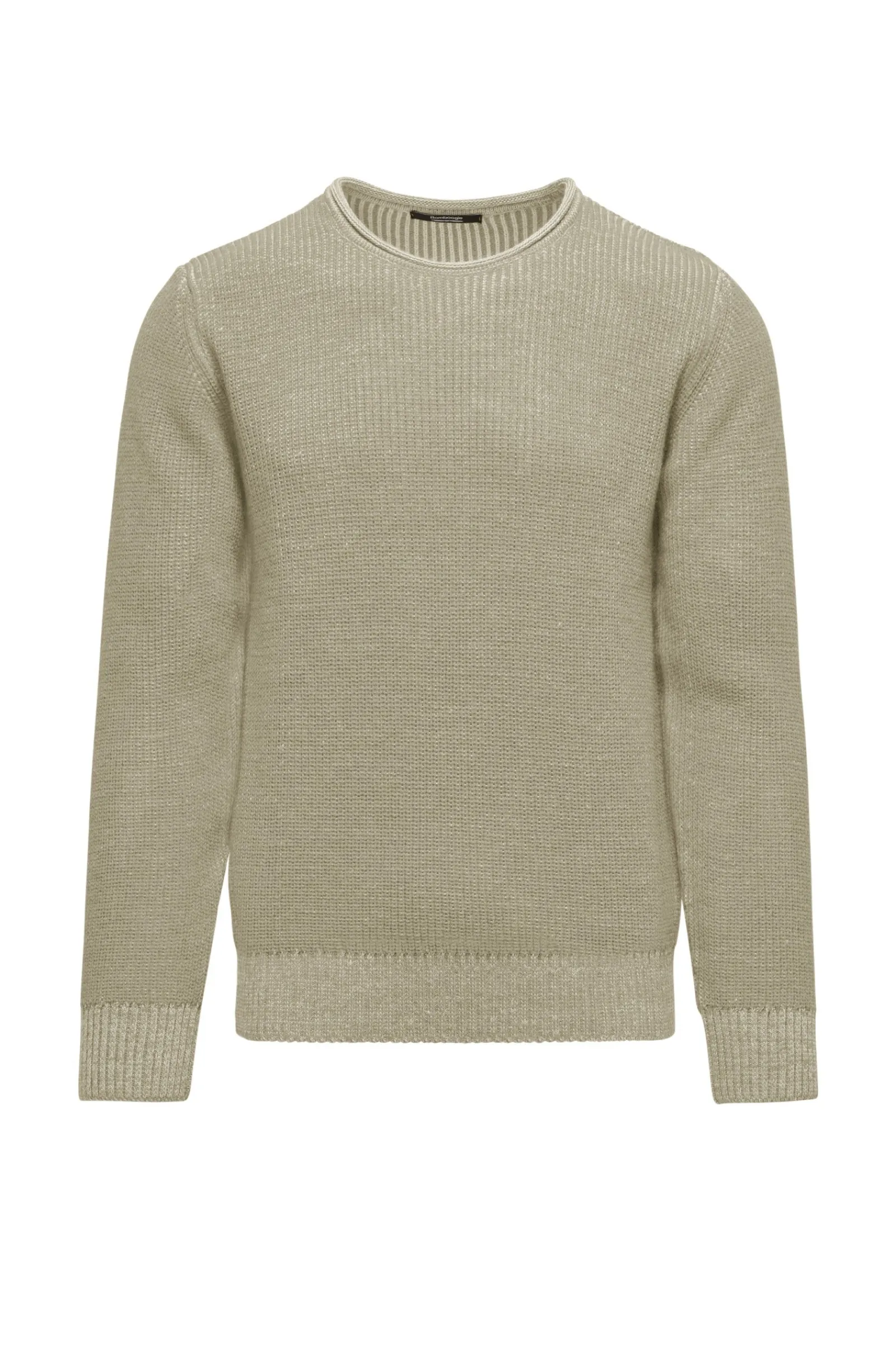 girocollo_misto_lana_a_coste_8.webp Uomo Bomboogie Maglioni & Pullover>Girocollo Misto Lana A Coste