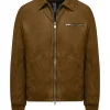 Uomo Bomboogie Giacche In Pelle>Giubbotto In Vera Pelle Con Colletto