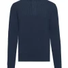 Uomo Bomboogie Maglioni & Pullover>Lupetto A Coste In Cotone