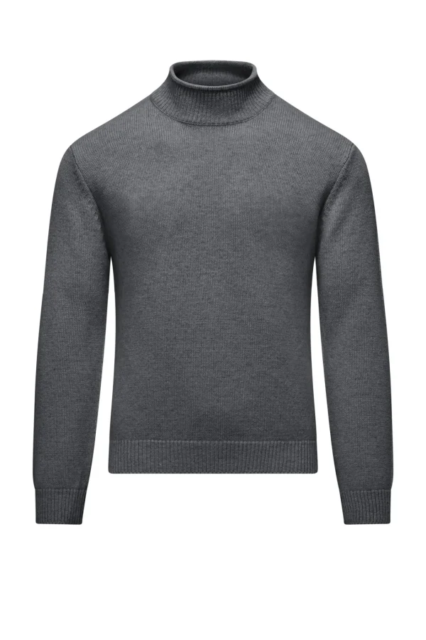 Uomo Bomboogie Maglioni & Pullover>Lupetto In Lana Rasata
