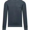 Uomo Bomboogie Maglie & Felpe>Maglia Con Taschino In Cotone