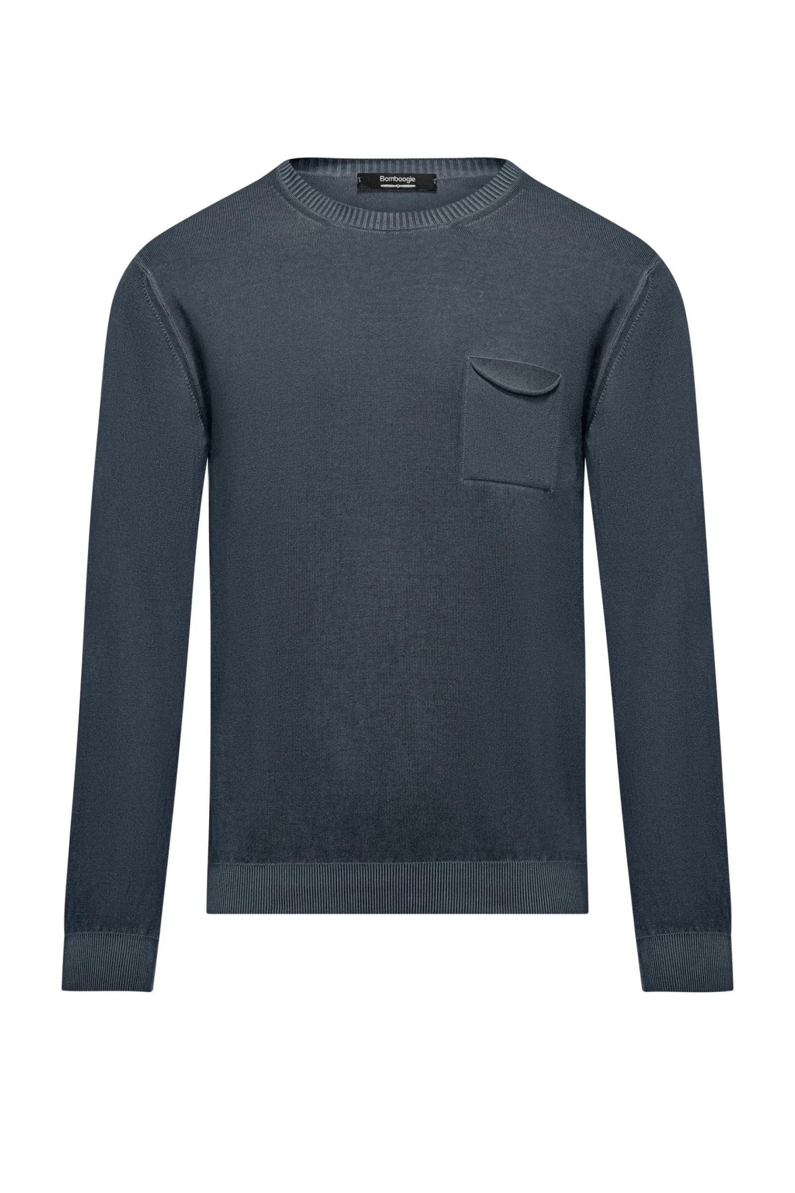 maglia_con_taschino_in_cotone_4.webp Uomo Bomboogie Maglie & Felpe>Maglia Con Taschino In Cotone