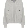 Donna Bomboogie Maglioni & Pullover>Maglia Tricot Con Cappuccio