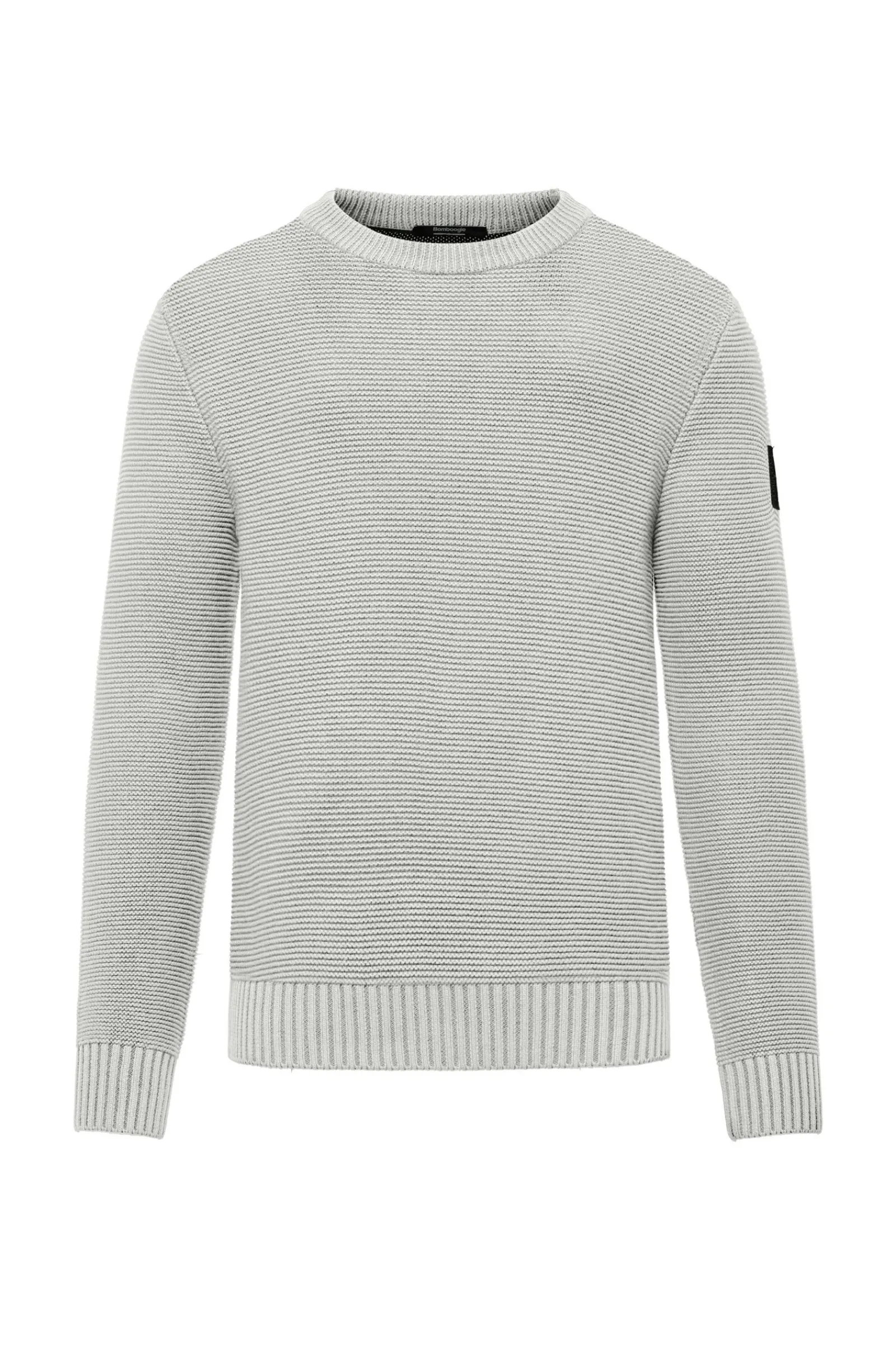 maglione_girocollo_in_cotone_tinto_a_freddo_5.webp Uomo Bomboogie Maglioni & Pullover>Maglione Girocollo In Cotone Tinto A Freddo