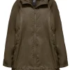 Donna Bomboogie Giacche Leggere | Giacche Impermeabili>Mantella Oversize In Nylon