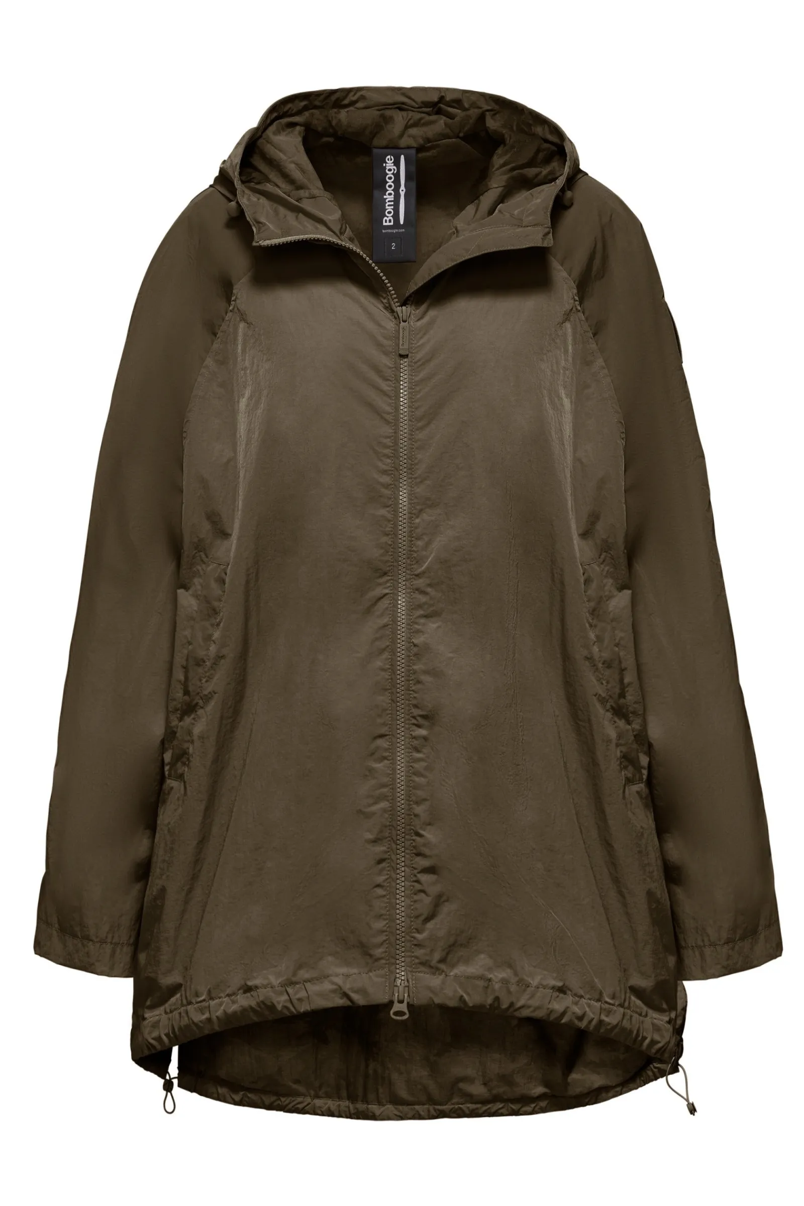 mantella_oversize_in_nylon_15.webp Donna Bomboogie Giacche Leggere | Giacche Impermeabili>Mantella Oversize In Nylon