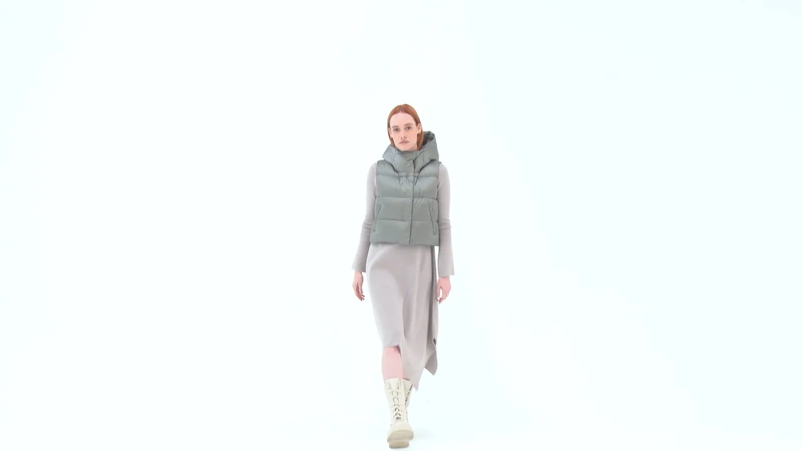 Donna Bomboogie Smanicati>Ottawa Vest - Piumino Corto Smanicato In Nylon Bright