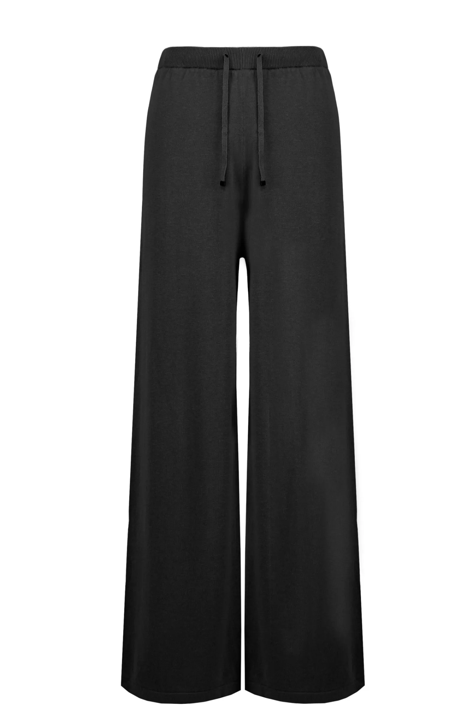 pantaloni_a_palazzo_in_tricot_di_cotone_e_lino_0.webp Donna Bomboogie Pantaloni>Pantaloni A Palazzo In Tricot Di Cotone E Lino
