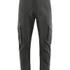 Uomo Bomboogie Pantaloni>Pantaloni Cargo In Piquet Di Cotone Stretch