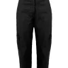 Donna Bomboogie Pantaloni>Pantaloni Cargo In Raso Di Cotone Stretch Pesante