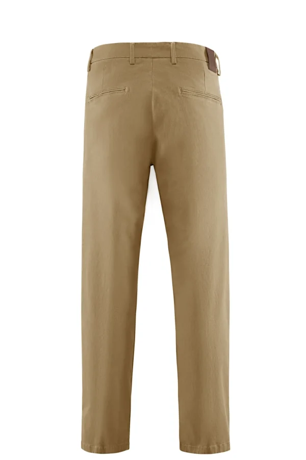 Uomo Bomboogie Pantaloni>Pantaloni Chino In Gabardina Di Cotone