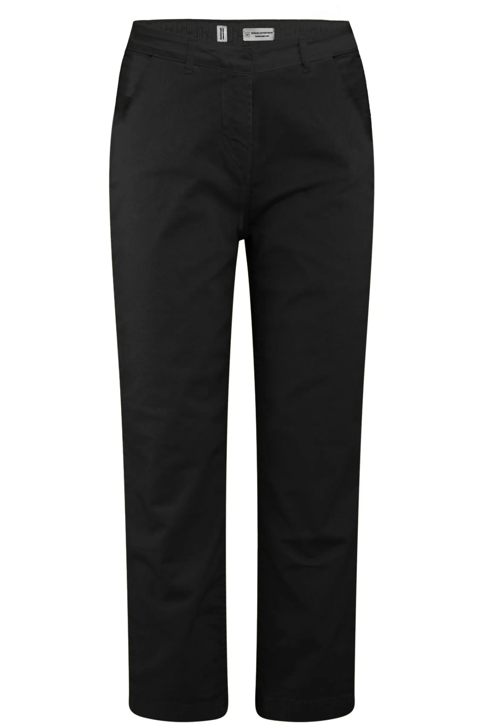 pantaloni_chino_in_raso_di_cotone_stretch_pesante_1.webp Donna Bomboogie Pantaloni>Pantaloni Chino In Raso Di Cotone Stretch Pesante