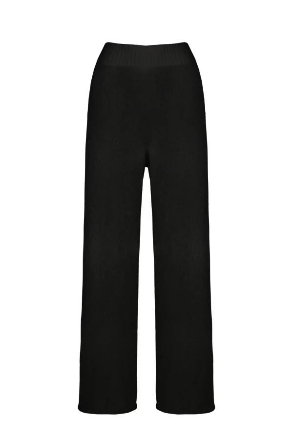 Donna Bomboogie Pantaloni>Pantaloni Wide Leg In Maglia Senza Cuciture