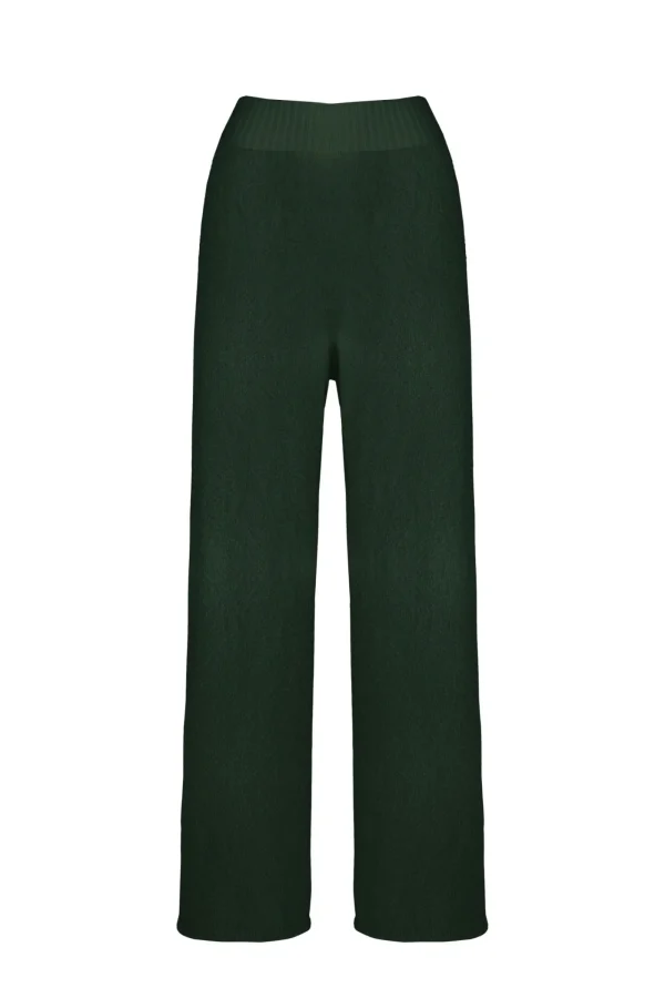 Donna Bomboogie Pantaloni>Pantaloni Wide Leg In Maglia Senza Cuciture