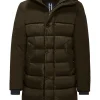 Uomo Bomboogie Parka>Parka Bimaterico Imbottito In Piuma