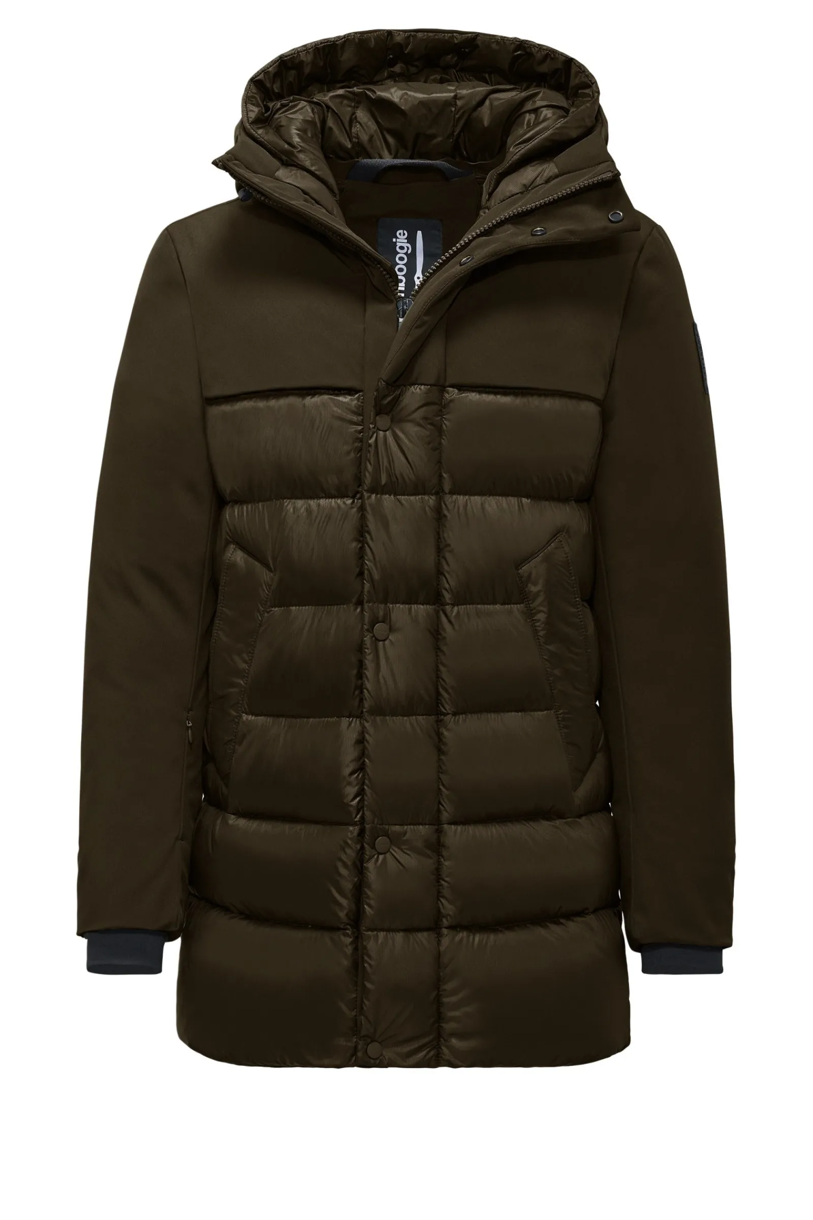 parka_bimaterico_imbottito_in_piuma_6.webp Uomo Bomboogie Parka>Parka Bimaterico Imbottito In Piuma