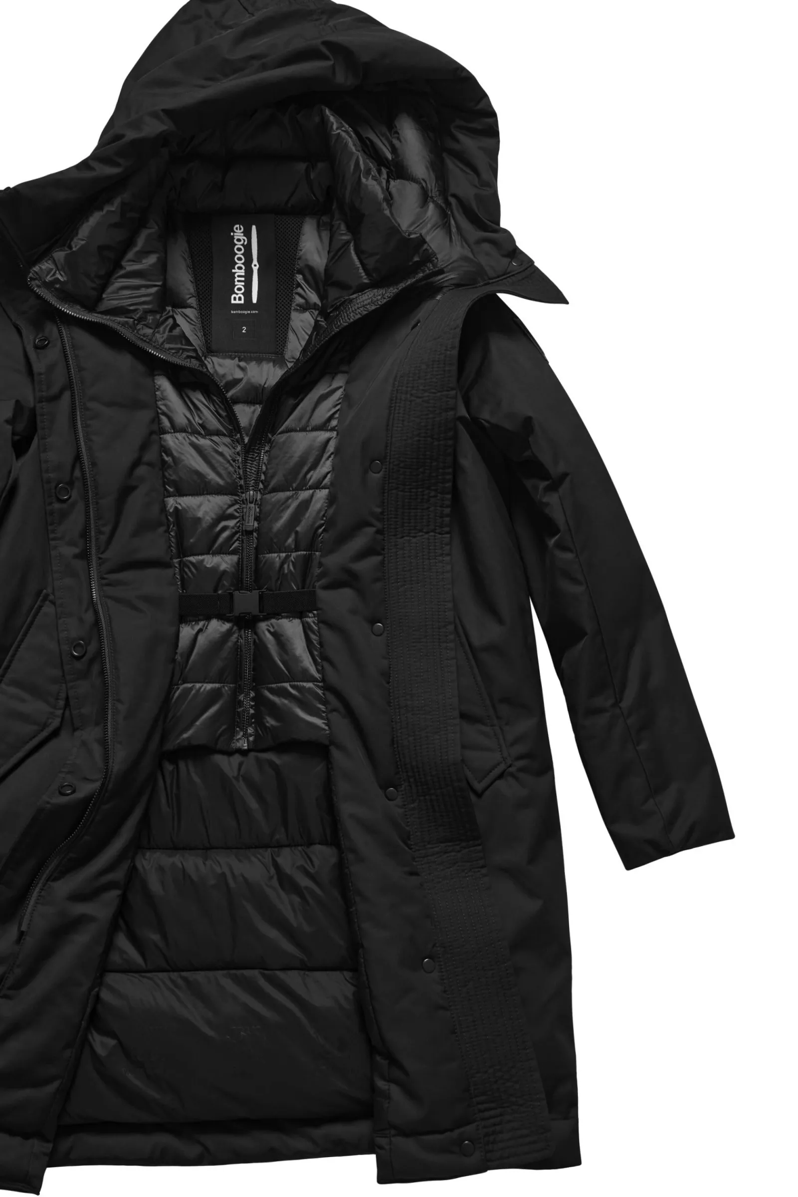 parka_con_doppio_collo_4.webp Donna Bomboogie Parka>Parka Con Doppio Collo