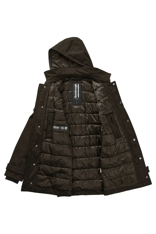Uomo Bomboogie Parka>Parka Imbottito Con Materiale Riciclato