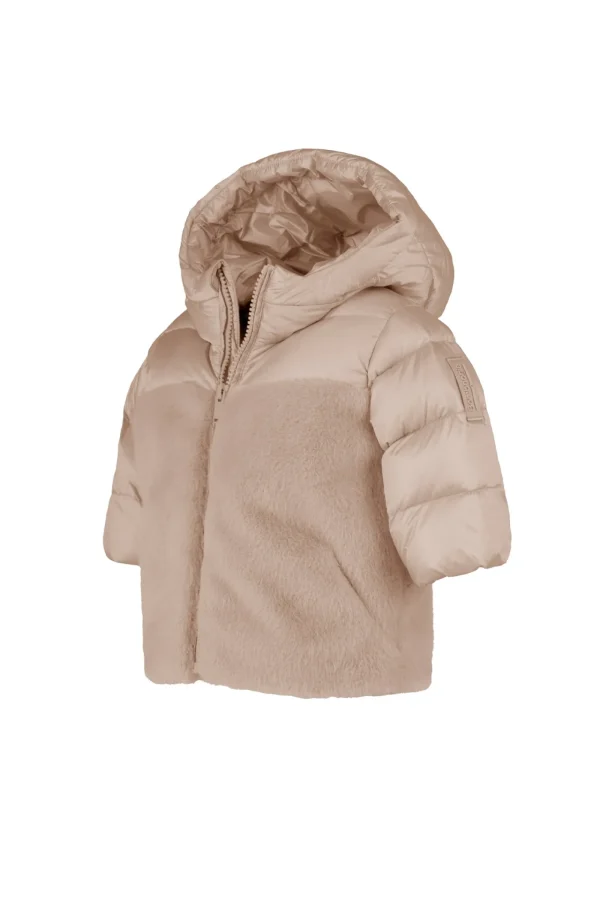 Bambino Bomboogie Baby>Piumino Baby In Ecopelliccia E Nylon