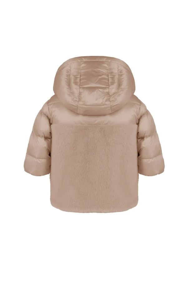 Bambino Bomboogie Baby>Piumino Baby In Ecopelliccia E Nylon
