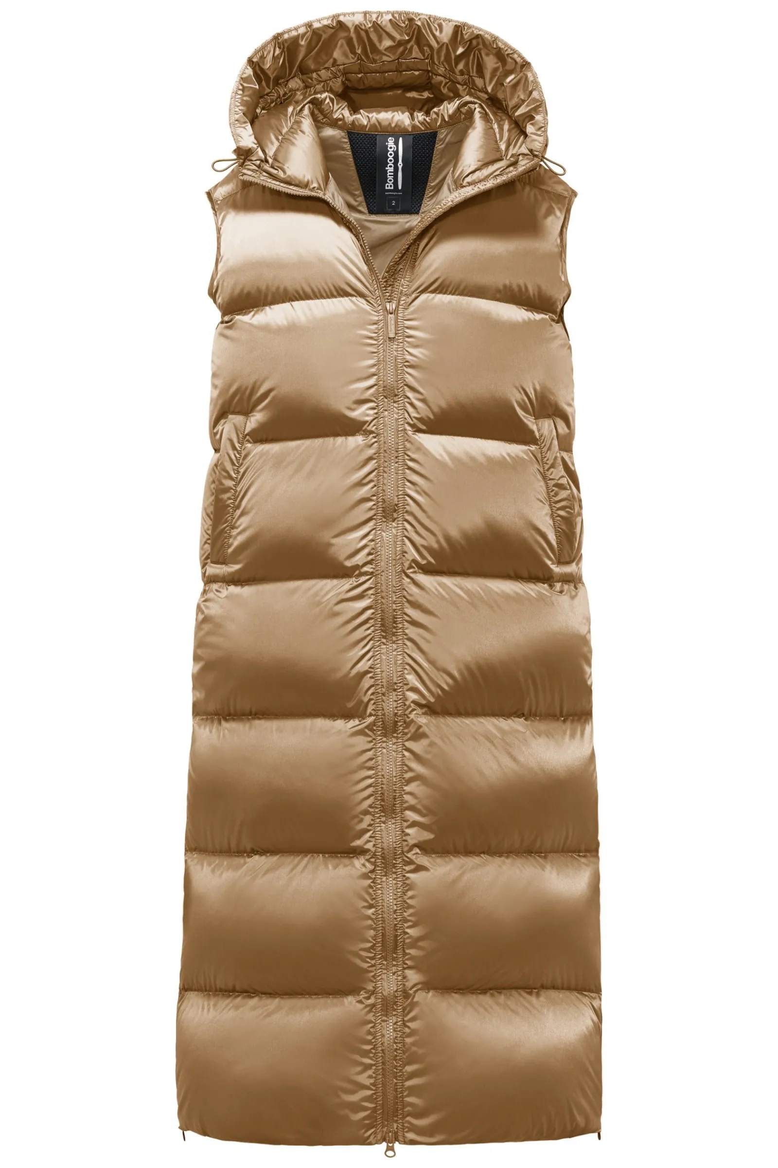 pola_vest__piumino_smanicato_in_nylon_bright_12.webp Donna Bomboogie Smanicati>Pola Vest - Piumino Smanicato In Nylon Bright