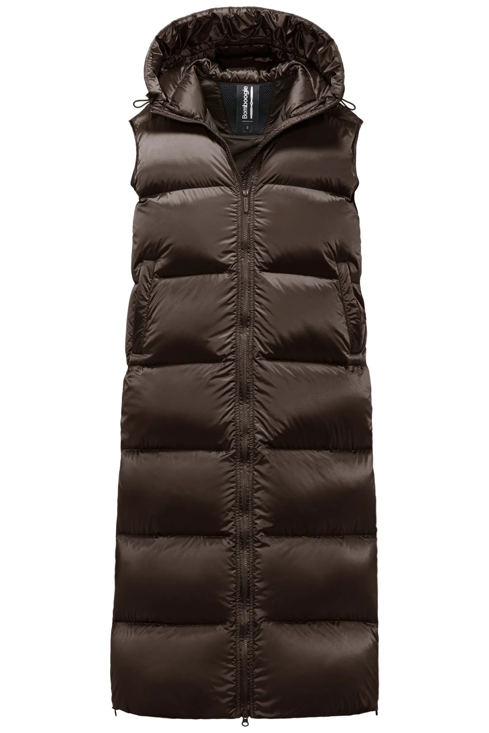 pola_vest__piumino_smanicato_in_nylon_bright_14.webp Donna Bomboogie Smanicati>Pola Vest - Piumino Smanicato In Nylon Bright