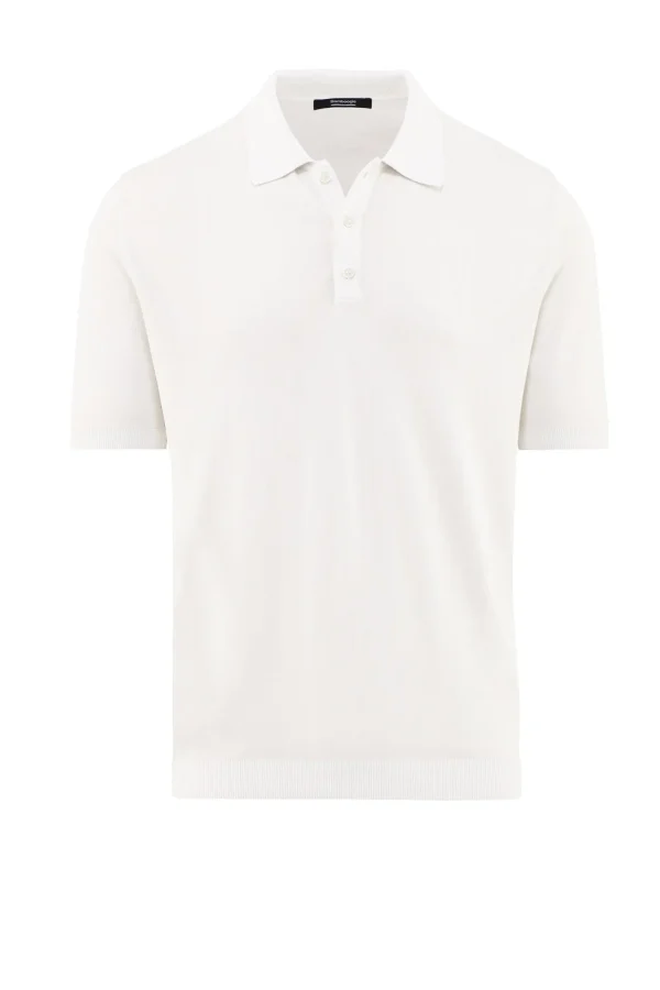 Uomo Bomboogie T-Shirts & Polo | Maglie & Felpe>Polo In Maglia Rasata